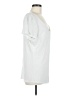 Wishful Park White Short Sleeve Top Size M - photo 4