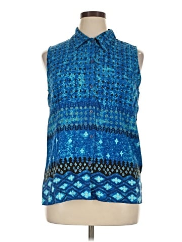 Units Sleeveless Button-Down Shirt (view 1)
