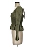 Topshop Green 3/4 Sleeve Top Size 2 - photo 5