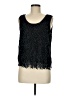 Jkara 100% Polyester Black Sleeveless Top Size M - photo 1
