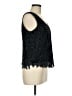 Jkara 100% Polyester Black Sleeveless Top Size M - photo 4