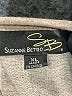 Suzanne Betro Gray Long Sleeve Top Size XL - photo 7