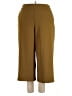 Nine West 100% Polyester Brown Casual Pants Size XXL - photo 1