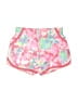 Under Armour 100% Polyester Print Pink Athletic Shorts Size 4 - photo 1