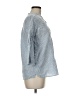 Chaps Blue 3/4 Sleeve Blouse Size M - photo 4