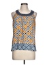 Daniel Rainn Orange Sleeveless Blouse Size L - photo 1