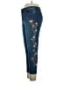 DG^2 by Diane Gilman Floral Blue Jeans Size 14 (petite) - photo 5
