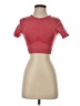 Unbranded Red Short Sleeve Turtleneck Size S - photo 1
