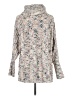 Moon & Madison 100% Polyester Floral Silver Pullover Sweater Size M - photo 2