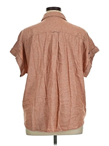 Terra & Sky Short Sleeve Button-Down Shirt (view 2)