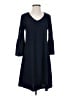Spense Chevron-herringbone Blue Casual Dress Size S - photo 1
