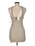 I. Joah Metallic Tan Cocktail Dress Size M - photo 2