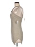 I. Joah Metallic Tan Cocktail Dress Size M - photo 5