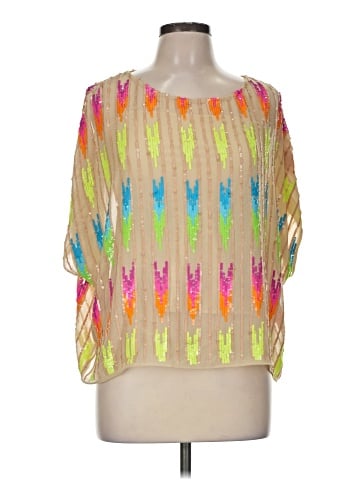 Trina Turk Short Sleeve Blouse (view 1)