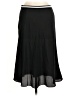 Crosby 100% Polyester Solid Black Formal Skirt Size M - photo 2