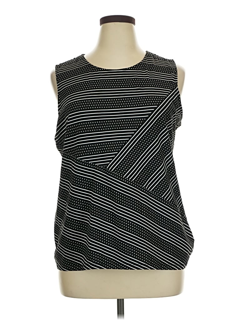 Pre-owned Dana Buchman Sleeveless T-shirt In Black