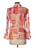 Ruby Rd. Orange 3/4 Sleeve Blouse Size 12 - photo 2
