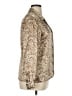 Worthington 100% Polyester Paisley Tan Long Sleeve Blouse Size 14 - photo 4