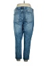 Lands' End Solid Blue Jeans Size 16 - photo 2