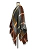 Le Moda 100% Polyester Brown Orange Poncho One size - photo 5