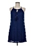 Lily Rose 100% Nylon Blue Sleeveless Top Size M - photo 1