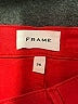 FRAME Red Jeans Size 26 waist - photo 4
