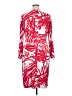 Calvin Klein Print Red Casual Dress Size 16 - photo 2