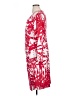 Calvin Klein Print Red Casual Dress Size 16 - photo 5