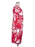 Calvin Klein Print Red Casual Dress Size 16 - photo 4