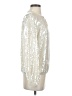 Commense 100% Polyester Silver Ivory Jacket Size S - photo 4
