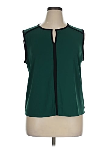 Karl Lagerfeld Paris Sleeveless Blouse (view 1)