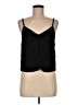 Madewell 100% Silk Black Silk Button-Down Cami Size 6 - photo 1