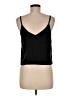 Madewell 100% Silk Black Silk Button-Down Cami Size 6 - photo 2