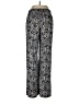 IMAN Paisley Silver Casual Pants Size M - photo 2