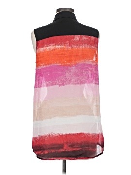Reed Sleeveless Button-Down Shirt (view 2)