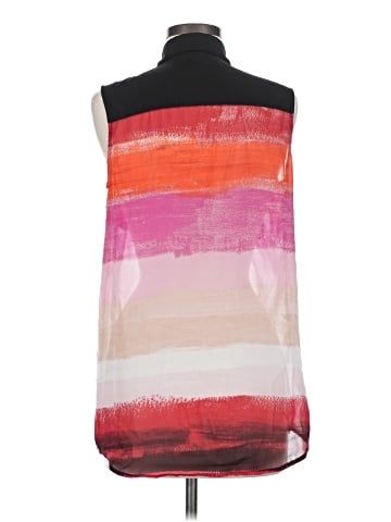 Reed Sleeveless Button-Down Shirt (view 2)