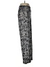 IMAN Paisley Silver Casual Pants Size M - photo 4