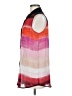 Reed Color Block Pink Sleeveless Button-Down Shirt Size M - photo 5