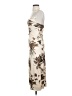 Commense Floral Tan Cocktail Dress Size S - photo 5
