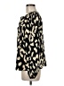 Unbranded Animal Print Gold Long Sleeve Blouse Size M - photo 5