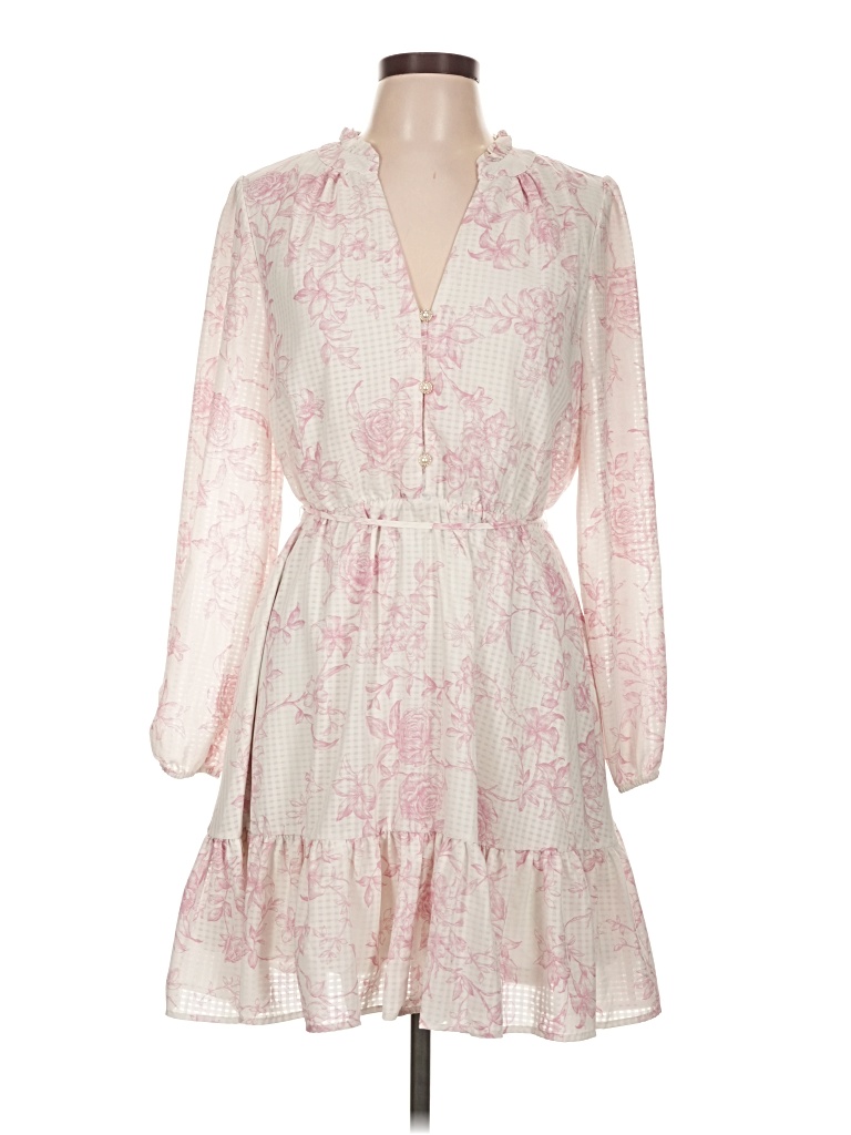 Pre-owned Joie Casual Dress In Pink