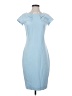 Max Mara Studio Solid Blue Casual Dress Size 4 - photo 1