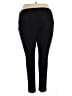 Terra & Sky Solid Black Active Pants Size 3X - photo 2