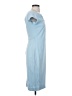 Max Mara Studio Solid Blue Casual Dress Size 4 - photo 4