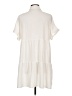 Unbranded 100% Polyester Ivory Short Sleeve Blouse Size L - photo 2