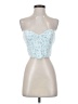 Zara Blue Tube Top Size S - photo 1