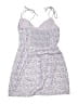 Assorted Brands 100% Polyurethane Floral Purple Dress Size 8 - photo 2