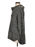 Rafaella Tweed Gray Turtleneck Sweater Size L - photo 5