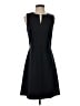 Theory Solid Black Cocktail Dress Size 4 - photo 1