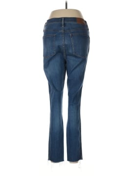 Madewell 10" High-Rise Skinny Crop Jeans: Button-Front TENCEL&trade; Denim Edition (view 2)